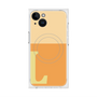 プレミアムスクエアケース with MagSafe［ オリジナル - initial two tone - L orange ］