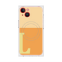 プレミアムスクエアケース with MagSafe［ オリジナル - initial two tone - L orange ］