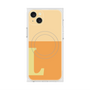 プレミアムスクエアケース with MagSafe［ オリジナル - initial two tone - L orange ］