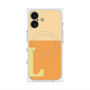 プレミアムスクエアケース with MagSafe［ オリジナル - initial two tone - L orange ］