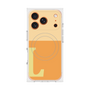 プレミアムスクエアケース with MagSafe［ オリジナル - initial two tone - L orange ］