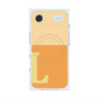 プレミアムスクエアケース with MagSafe［ オリジナル - initial two tone - L orange ］