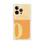 プレミアムスクエアケース with MagSafe［ オリジナル - initial two tone - O orange ］
