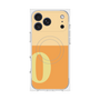プレミアムスクエアケース with MagSafe［ オリジナル - initial two tone - O orange ］