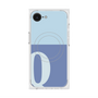 プレミアムスクエアケース with MagSafe［ オリジナル - initial two tone - Q blue ］