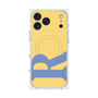プレミアムスクエアケース with MagSafe［ オリジナル - initial color - R yellow ］
