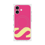 プレミアムスクエアケース with MagSafe［ オリジナル - initial color - S pink ］