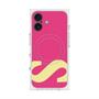 プレミアムスクエアケース with MagSafe［ オリジナル - initial color - S pink ］