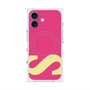 プレミアムスクエアケース with MagSafe［ オリジナル - initial color - S pink ］