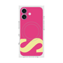 プレミアムスクエアケース with MagSafe［ オリジナル - initial color - S pink ］
