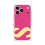 プレミアムスクエアケース with MagSafe［ オリジナル - initial color - S pink ］