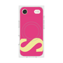 プレミアムスクエアケース with MagSafe［ オリジナル - initial color - S pink ］