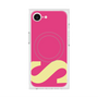 プレミアムスクエアケース with MagSafe［ オリジナル - initial color - S pink ］