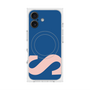 プレミアムスクエアケース with MagSafe［ オリジナル - initial color - S navy ］