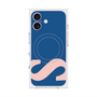 プレミアムスクエアケース with MagSafe［ オリジナル - initial color - S navy ］