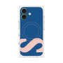 プレミアムスクエアケース with MagSafe［ オリジナル - initial color - S navy ］