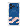 プレミアムスクエアケース with MagSafe［ オリジナル - initial color - S navy ］
