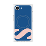 プレミアムスクエアケース with MagSafe［ オリジナル - initial color - S navy ］