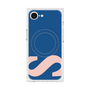 プレミアムスクエアケース with MagSafe［ オリジナル - initial color - S navy ］