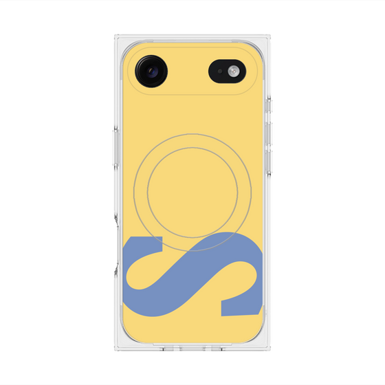 プレミアムスクエアケース with MagSafe［ オリジナル - initial color - S yellow ］