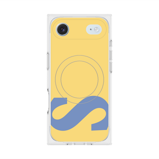 プレミアムスクエアケース with MagSafe［ オリジナル - initial color - S yellow ］