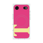 プレミアムスクエアケース with MagSafe［ オリジナル - initial color - T pink ］