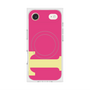 プレミアムスクエアケース with MagSafe［ オリジナル - initial color - T pink ］