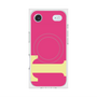 プレミアムスクエアケース with MagSafe［ オリジナル - initial color - T pink ］