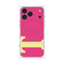 プレミアムスクエアケース with MagSafe［ オリジナル - initial color - T pink ］