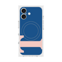 プレミアムスクエアケース with MagSafe［ オリジナル - initial color - T navy ］