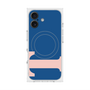 プレミアムスクエアケース with MagSafe［ オリジナル - initial color - T navy ］