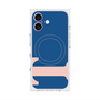 プレミアムスクエアケース with MagSafe［ オリジナル - initial color - T navy ］
