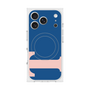 プレミアムスクエアケース with MagSafe［ オリジナル - initial color - T navy ］