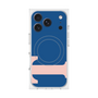 プレミアムスクエアケース with MagSafe［ オリジナル - initial color - T navy ］