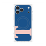 プレミアムスクエアケース with MagSafe［ オリジナル - initial color - T navy ］