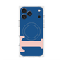 プレミアムスクエアケース with MagSafe［ オリジナル - initial color - T navy ］