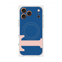 プレミアムスクエアケース with MagSafe［ オリジナル - initial color - T navy ］