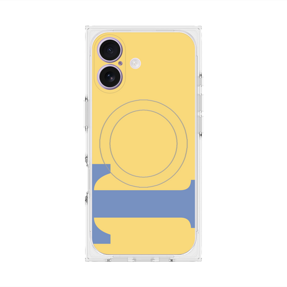 プレミアムスクエアケース with MagSafe［ オリジナル - initial color - T yellow ］