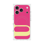プレミアムスクエアケース with MagSafe［ オリジナル - initial color - U pink ］