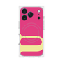 プレミアムスクエアケース with MagSafe［ オリジナル - initial color - U pink ］