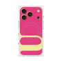 プレミアムスクエアケース with MagSafe［ オリジナル - initial color - U pink ］