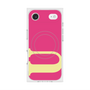プレミアムスクエアケース with MagSafe［ オリジナル - initial color - U pink ］