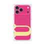 プレミアムスクエアケース with MagSafe［ オリジナル - initial color - U pink ］