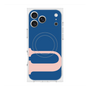プレミアムスクエアケース with MagSafe［ オリジナル - initial color - U navy ］