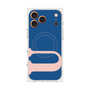 プレミアムスクエアケース with MagSafe［ オリジナル - initial color - U navy ］