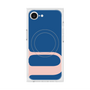 プレミアムスクエアケース with MagSafe［ オリジナル - initial color - U navy ］