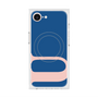 プレミアムスクエアケース with MagSafe［ オリジナル - initial color - U navy ］