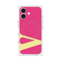 プレミアムスクエアケース with MagSafe［ オリジナル - initial color - V pink ］