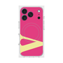 プレミアムスクエアケース with MagSafe［ オリジナル - initial color - V pink ］