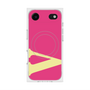 プレミアムスクエアケース with MagSafe［ オリジナル - initial color - V pink ］